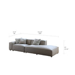 高級パイン材使用!快適ダウン入り合皮ソファー my-359