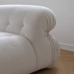 【北欧風モダンソファー】高品質パイン材使用、アクリル遮蔽、ステンレスフレーム my-366