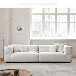 パイン材使用の豪華ダウンソファー - 居心地抜群でスタイリッシュなアクリル素材 my-367