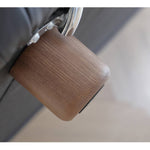 高級感漂うパイン材と合皮のソファー—ステンレス&アッシュ材で丈夫なデザイン my-374