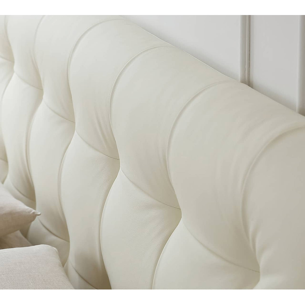 パイン材×レザー×スチール? 高級感あふれるデザインベッド my-376