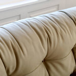 「贅沢なパイン材使用?スエード&ダウン仕上げの極上ベッド」 my-377