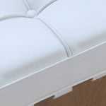 高級ステンレスフレーム使用!快適フェイクレザーチェア my-382