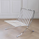 高級ステンレスフレーム使用!快適フェイクレザーチェア my-382