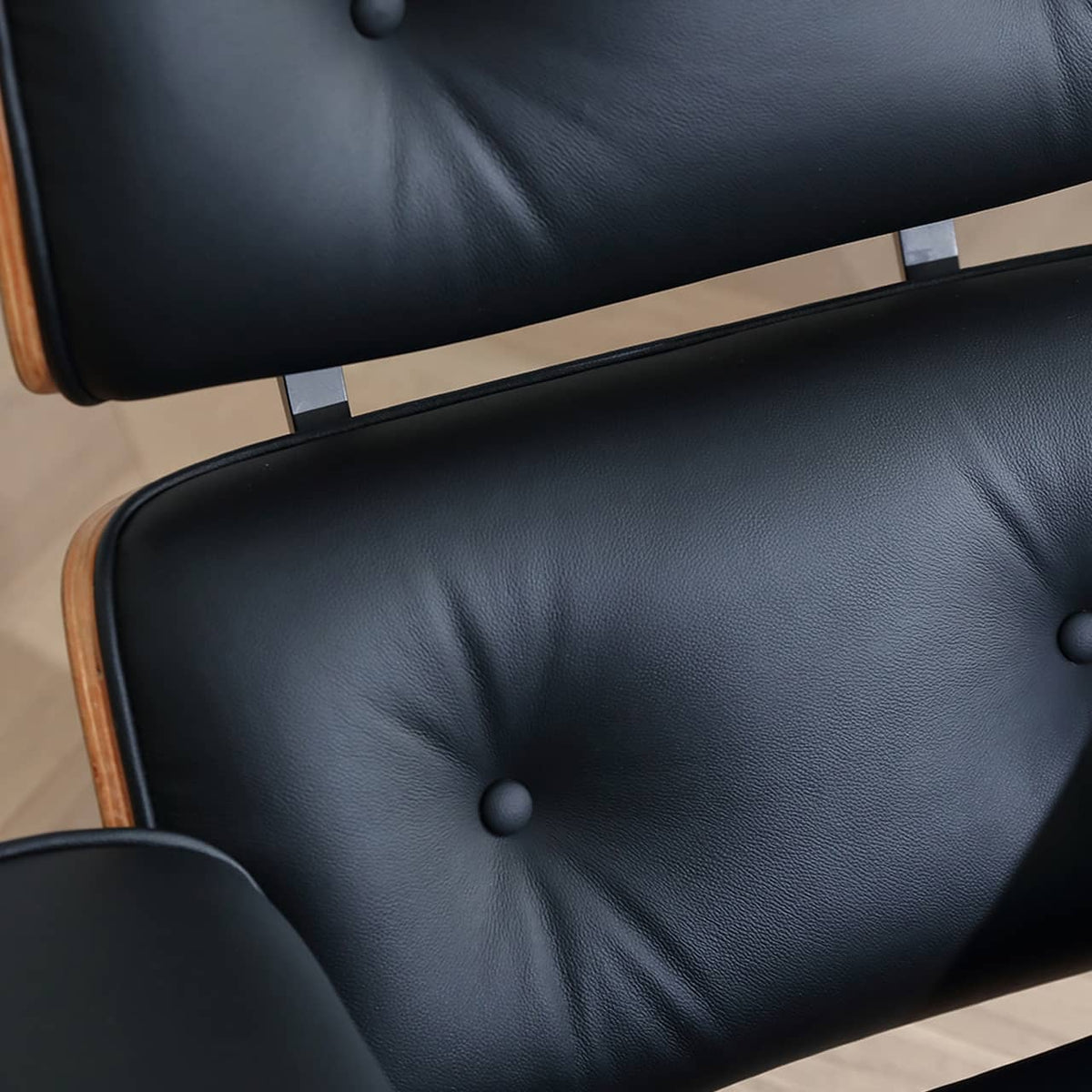 【快適】スタイリッシュなスチール レザー 多層板 チェア - おしゃれ&高耐久のインテリアに最適! my-383