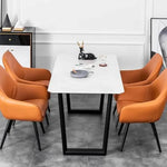 チェア グレー ブラック ブラウン イエロー ブルー 合成皮革 myxjj-jb-802-chair