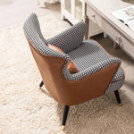 ソファー ブラウン ブルー 高密度ウレタン puレザー myxjj-lsr2028-sofa