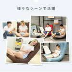 ソファー レッド ブルー カーキ ダークブラウン ファブリック スチール nljj-001-sofabed