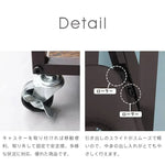 カート ブラウン 天然木 スチール ogj-zwj045-trolley