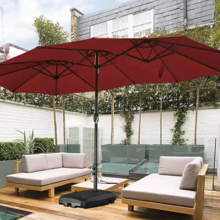 アウトドアパラソル 大型 庭院用 バルコニー ガーデン UVカット ローマ風 0001-parasol