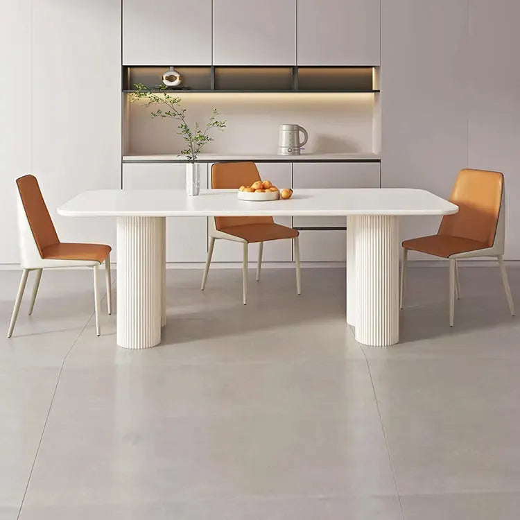 テーブル ホワイト セラミック qm-001-table