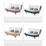 エアレザー&木材使用 高品質綿ソファー - 上質な快適さを毎日提供 qm-10