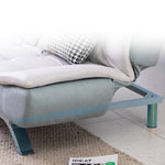 エアレザー&木材使用 高品質綿ソファー - 上質な快適さを毎日提供 qm-10