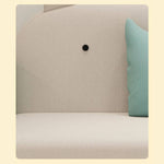 【高級感溢れる】木製フレーム&テリークロスの綿ソファー - 快適な座り心地 qm-11