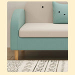 【高級感溢れる】木製フレーム&テリークロスの綿ソファー - 快適な座り心地 qm-11