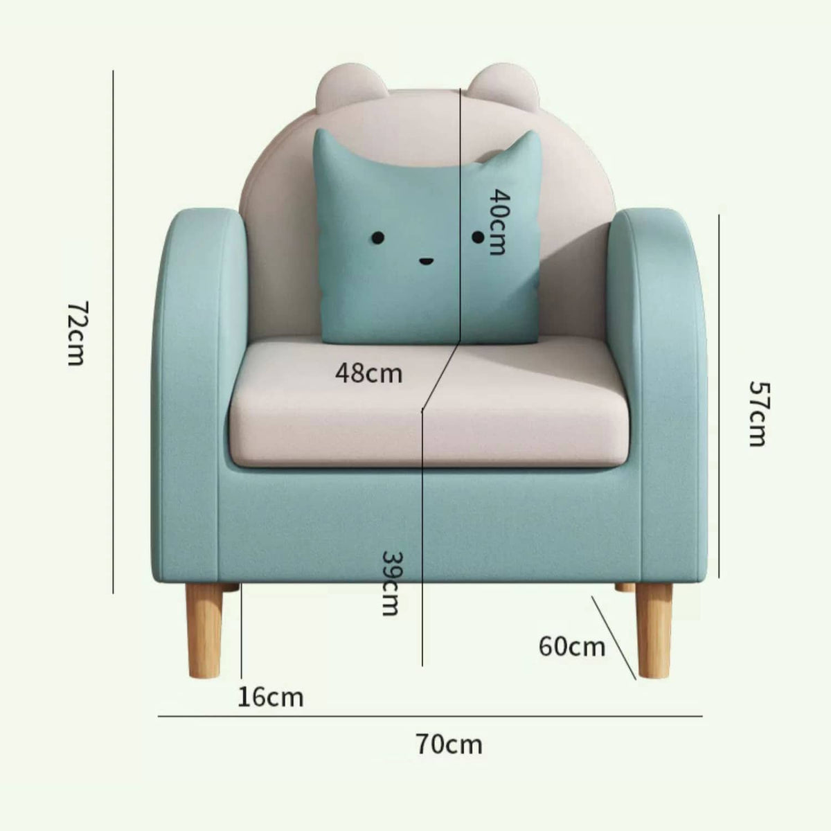 【高級感溢れる】木製フレーム&テリークロスの綿ソファー - 快適な座り心地 qm-11