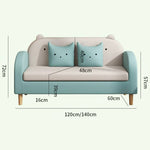 【高級感溢れる】木製フレーム&テリークロスの綿ソファー - 快適な座り心地 qm-11