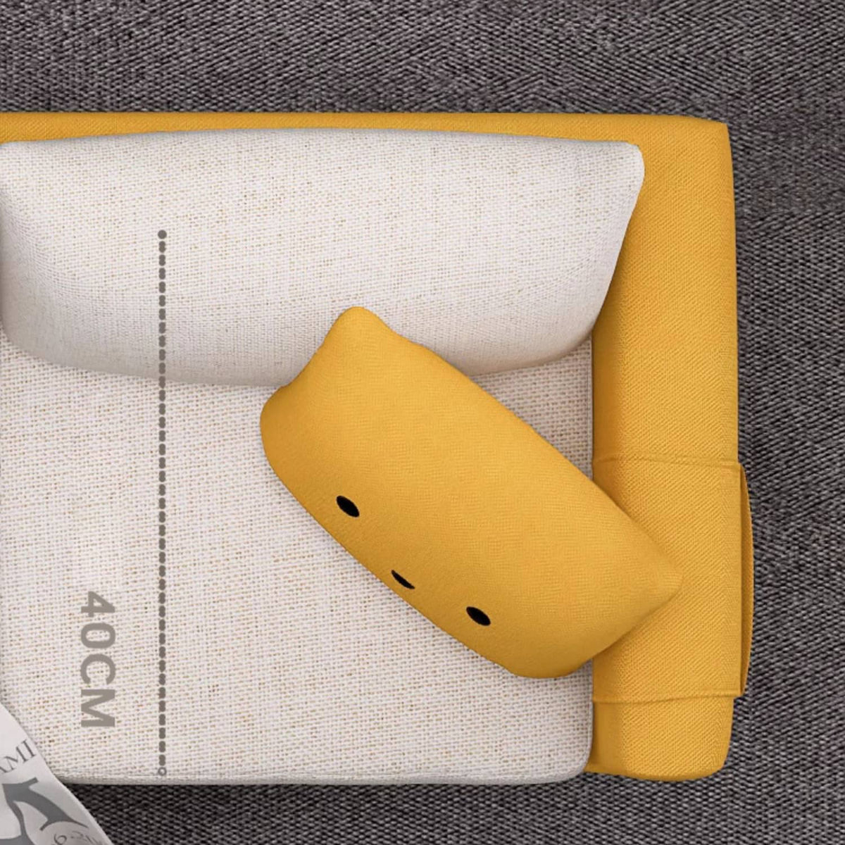 高級木製ソファー|快適なテリークロス&綿素材のソファーセット qm-12