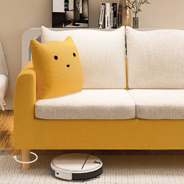 高級木製ソファー|快適なテリークロス&綿素材のソファーセット qm-12