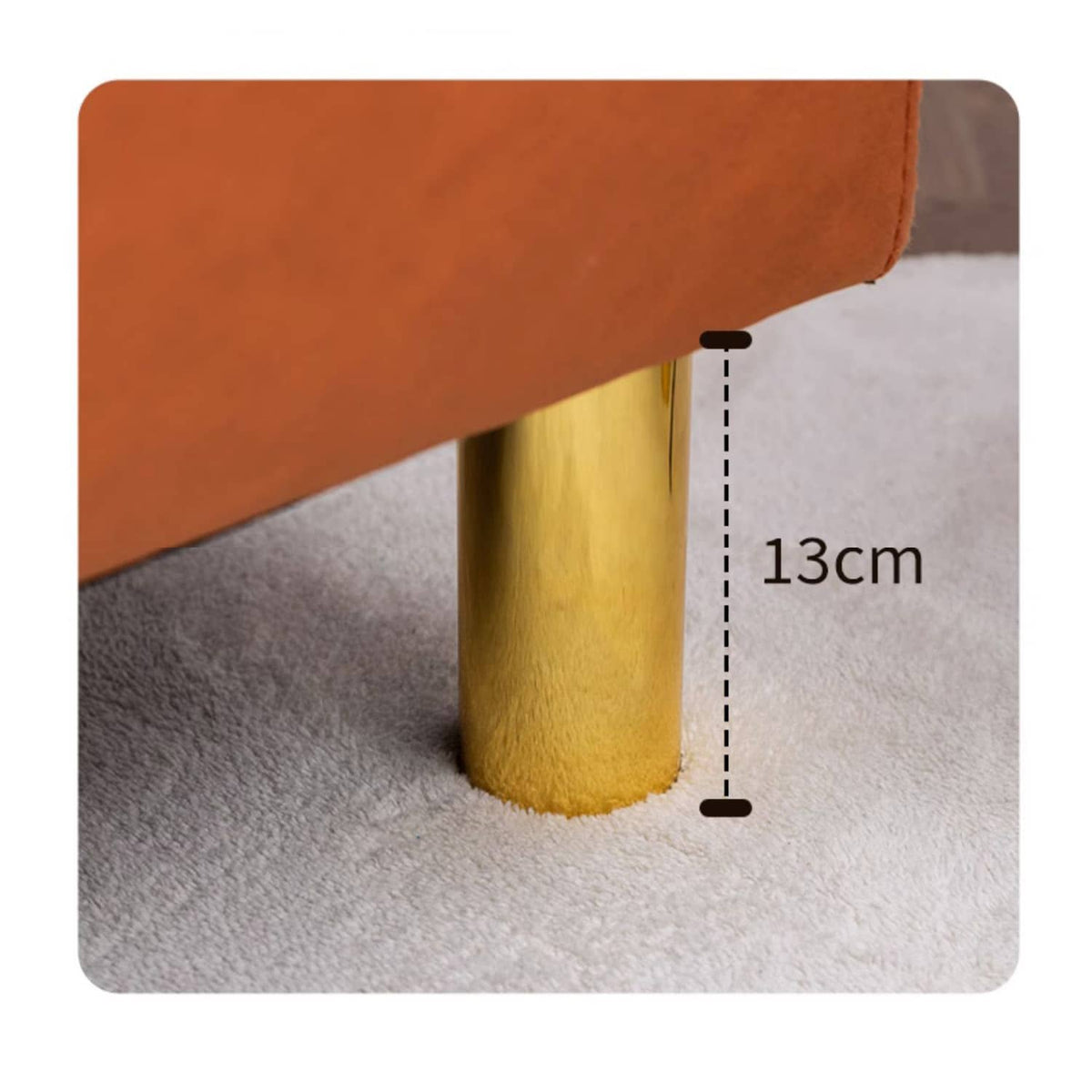 高級木製エアレザーソファー | 快適なナイロン&綿素材 qm-15