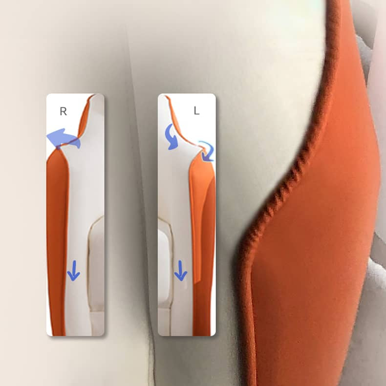 高級感溢れる木製フレームと合皮素材のソファー qm-16