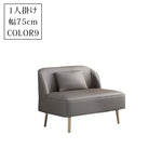 現代シンプルデザイン直線型ソファ 二人掛け三人掛け 猫爪対応レザー 高脚タイプ qm-5617