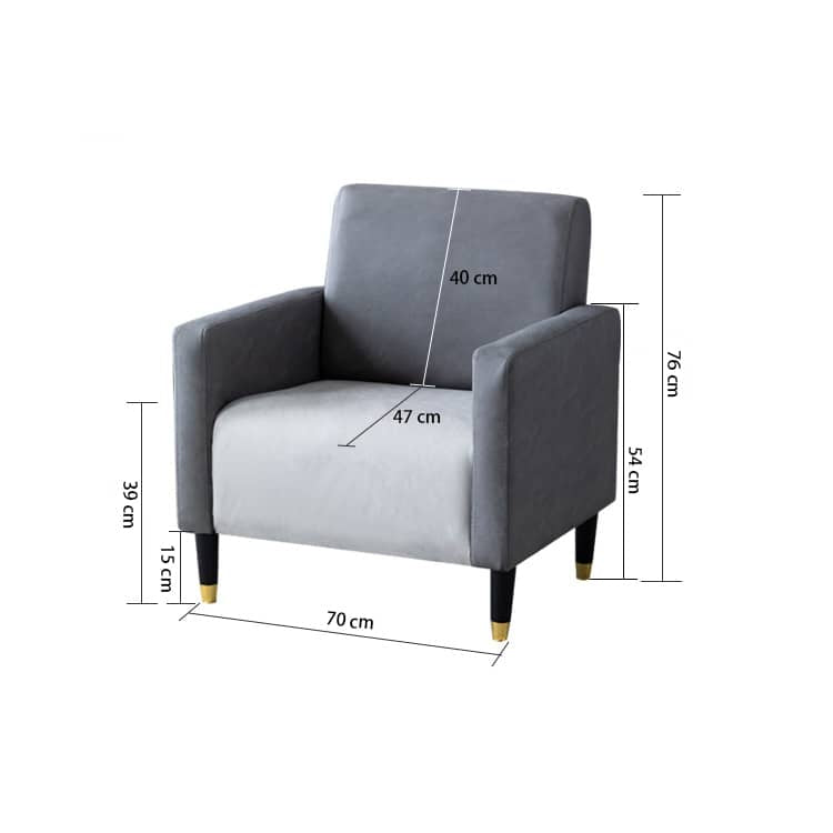 高級木製フレーム エアレザー&綿 ソファー 3人掛け - 快適さと耐久性を兼ね備えたデザイン qm-6