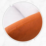 高品質木製フレーム&エアレザー製ソファー 快適な綿クッション搭載 qm-8