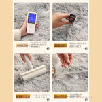 パープル カラフル シャギーラグ 厚手ラグマット 長毛 カーペット リビング 寝室 洗える 絞り染めデザイン おしゃれ ryjf-15