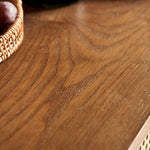 ラタンとアッシュ材の多層板キャビネット|ナチュラルデザイン収納家具 tzm-515