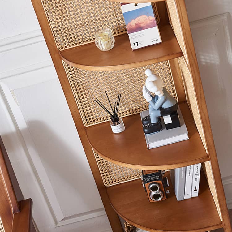 ラタンとアッシュ材を使った高品質キャビネット|インテリアコレクション tzm-516