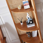 ラタンとアッシュ材を使った高品質キャビネット|インテリアコレクション tzm-516