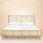 籐製ナイトテーブル|ナチュラルなコーディネートにピッタリ tzm-540