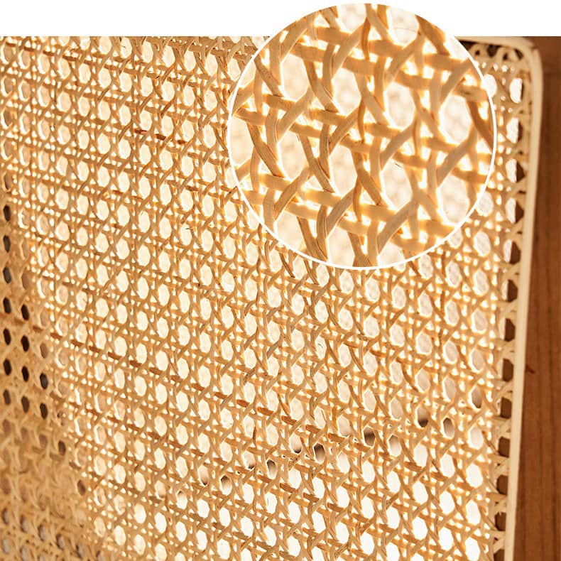 【おしゃれ&高級感】ラタン?アッシュ材使用のデザインセンターテーブル tzm-542