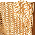 【おしゃれ&高級感】ラタン?アッシュ材使用のデザインセンターテーブル tzm-542