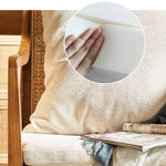 【おしゃれ&高級感】ラタン?アッシュ材使用のデザインセンターテーブル tzm-542