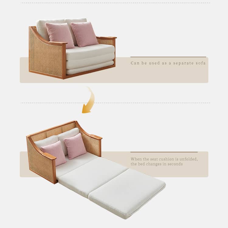 ラタン&アッシュ材のエレガントセンターテーブル | 高級感溢れるデザイン tzm-545