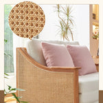 ラタン&アッシュ材のエレガントセンターテーブル | 高級感溢れるデザイン tzm-545