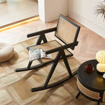 ラタン×アッシュ材チェア|スタイリッシュなデザインインテリアにぴったり tzm-547