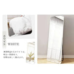 鏡 ホワイト ブラック ゴールド アルミ スチール wfwjsj-01-mirror