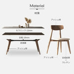 テーブル グレー セラミック wsm-001-table