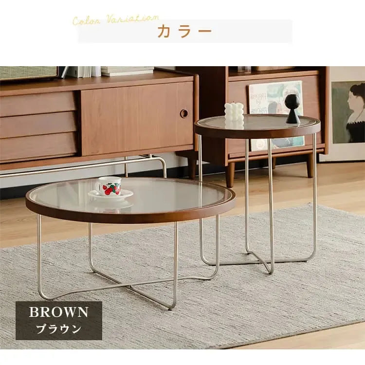 テーブル ナチュラル モールガラス ツゲ材 ステンレス xbjj-blcj-table