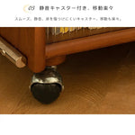 キャビネット ナチュラル ツゲ材 モールガラス xbjj-flbg-rack