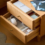 ナイトテーブル ナチュラル チェリー材 xbjj-glctg-cherry