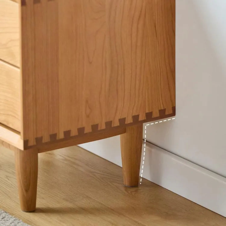 ナイトテーブル ナチュラル チェリー材 xbjj-glctg-cherry