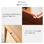 化粧台 ブラウン チェリー グラス xbjj-glszt-dresser