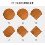 テーブル ブラウン オーク 真鍮 チェリー xbjj-glyz-table