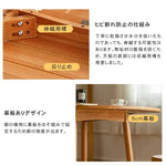 テーブル ブラウン オーク 真鍮 チェリー xbjj-glyz-table