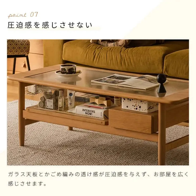 テーブル ブラウン チェリー ガラス xbjj-lgcj-table