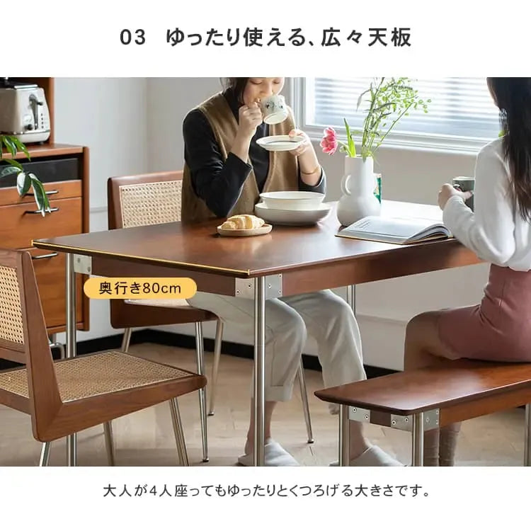 テーブル ナチュラル ツゲ材 ステンレス xbjj-sjcz-table